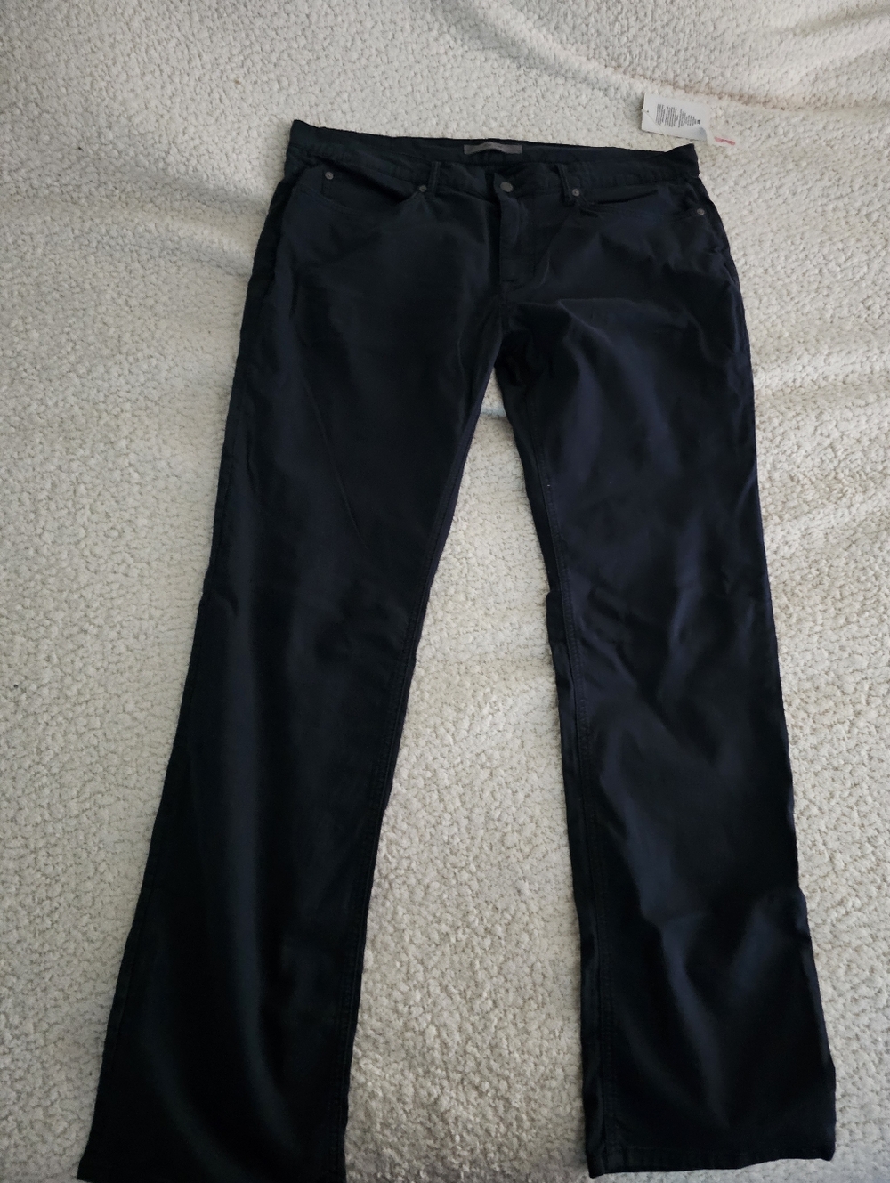 Brixton Black Straight-Narrow Pants